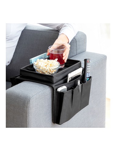 Bandeja para sofá con organizador de mandos v0101223 innovagoods