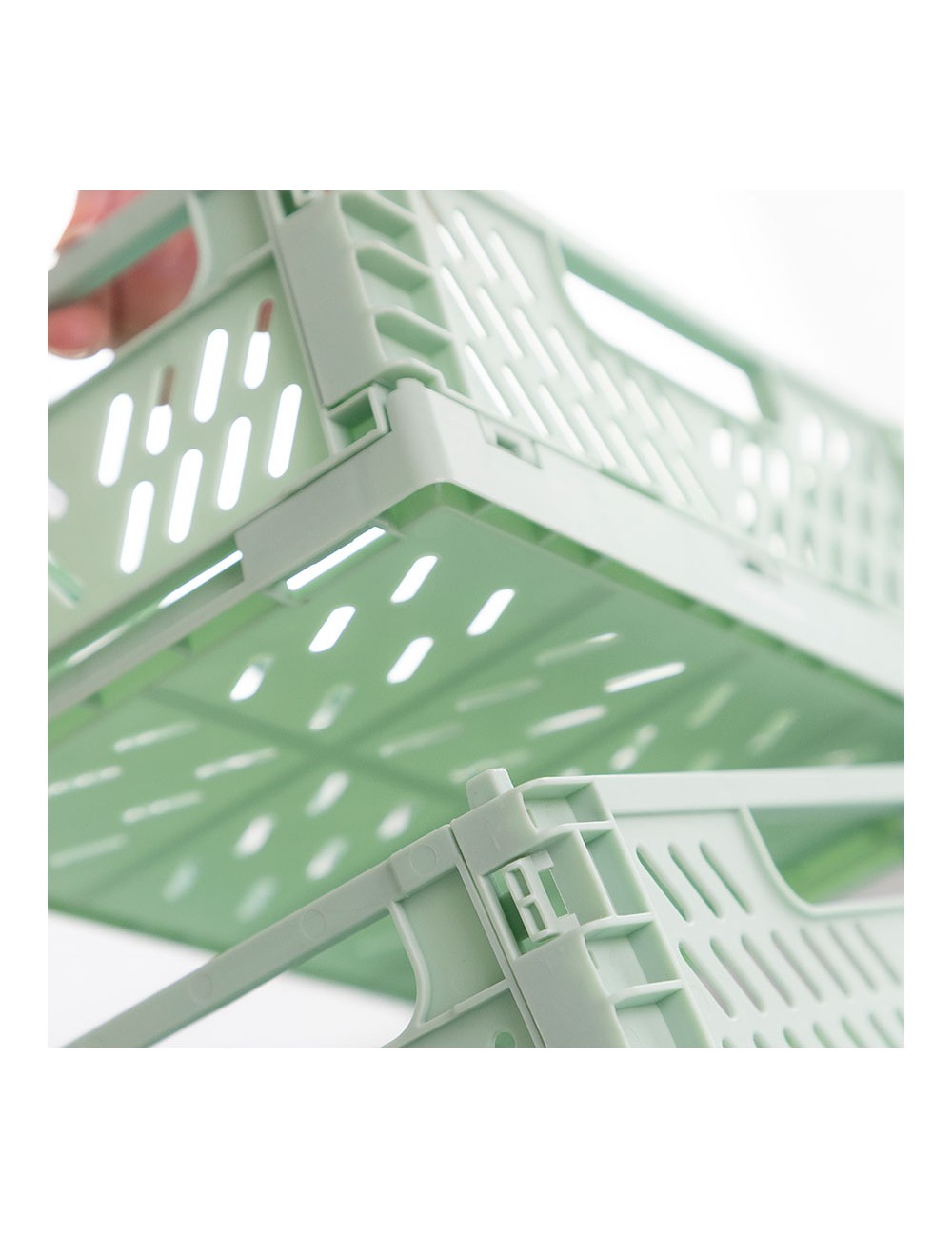 Set de 3 cajas organizadoras plegables y apilables boxtor