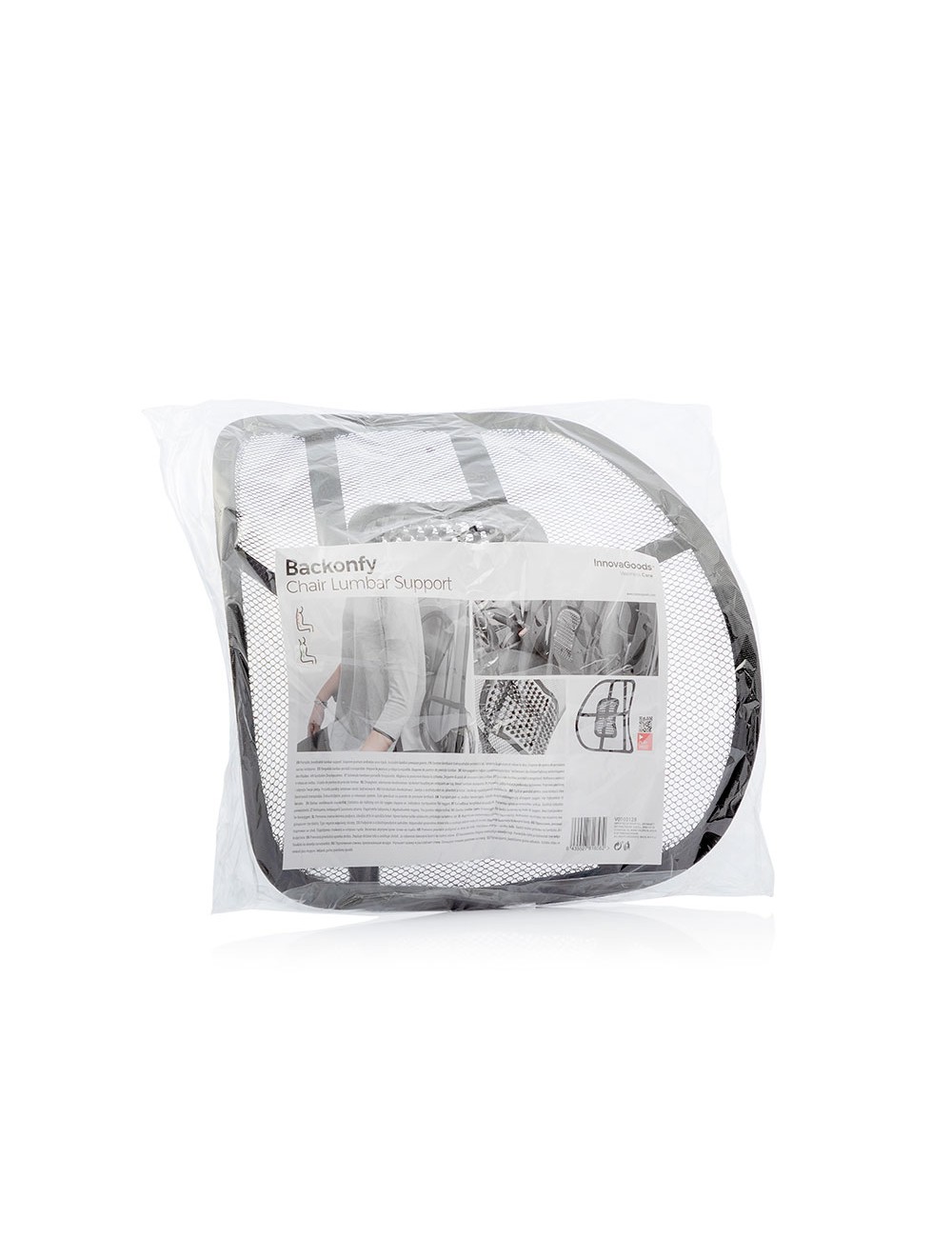 Respaldo lumbar portátil transpirable v0103128 innovagoods