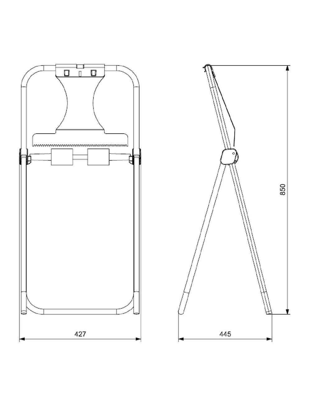 Portabobinas para rollo papernet de suelo