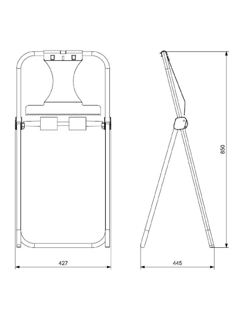 Portabobinas para rollo papernet de suelo