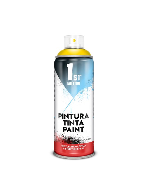 Pintura alquídica spray 520 cc ref 643 amarillo canario mate 300 ml