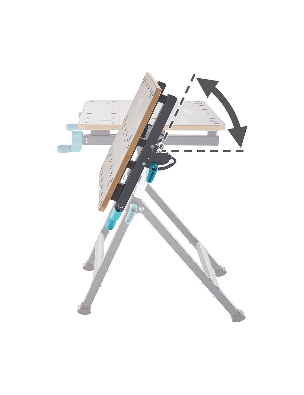 Mesa de trabajo y sujeción master 650 ergo