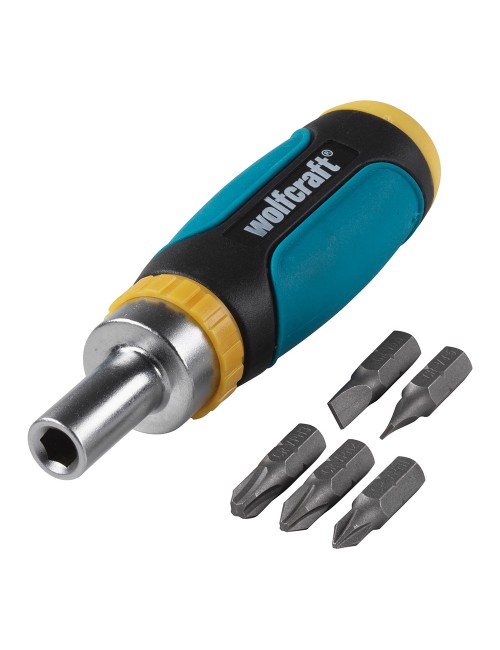 Juego atornillador manual, 6 piezas