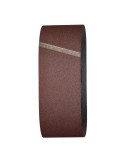 Lijas de banda, corindón, 76 x 457 mm, grano120, set 3 uds