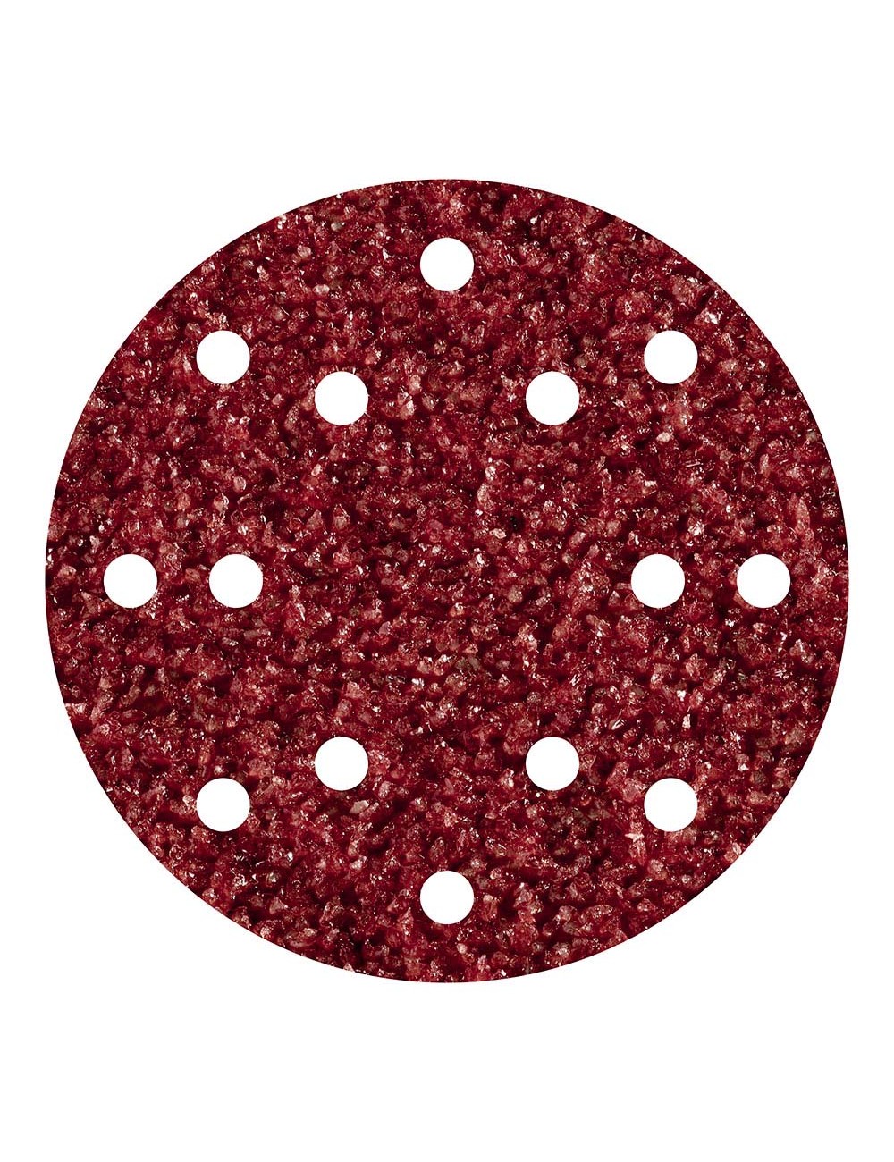 Discos adhesivos de lijar corindón, para exc., ø150 mm, grano40, set 5 uds