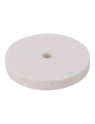 Disco pulidor de fieltro, taladro  10 mm, ø75 x 10 mm