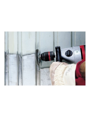 Cepillo de disco de alambre de acero vástago hexagonal ø75 x 10 mm