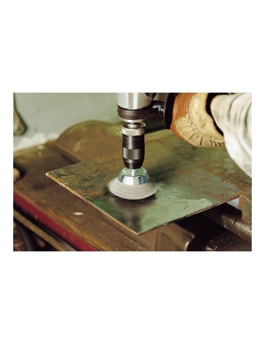 Cepillo de copa de alambre de acero, vástago hexagonal, ø50 mm