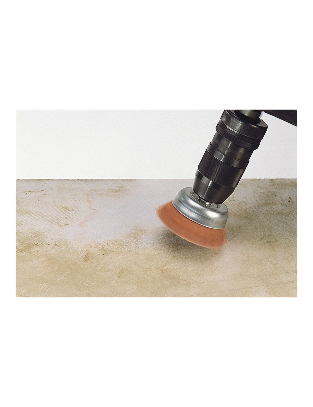 Cepillo de copa de alambre de nylon, agresivo, vástago hexagonal ø50 mm