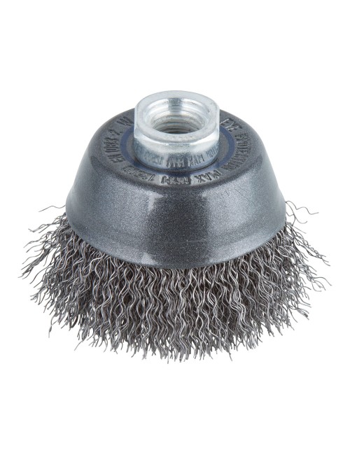 Cepillo de copa de alambre de acero, ws m14 ø70 mm