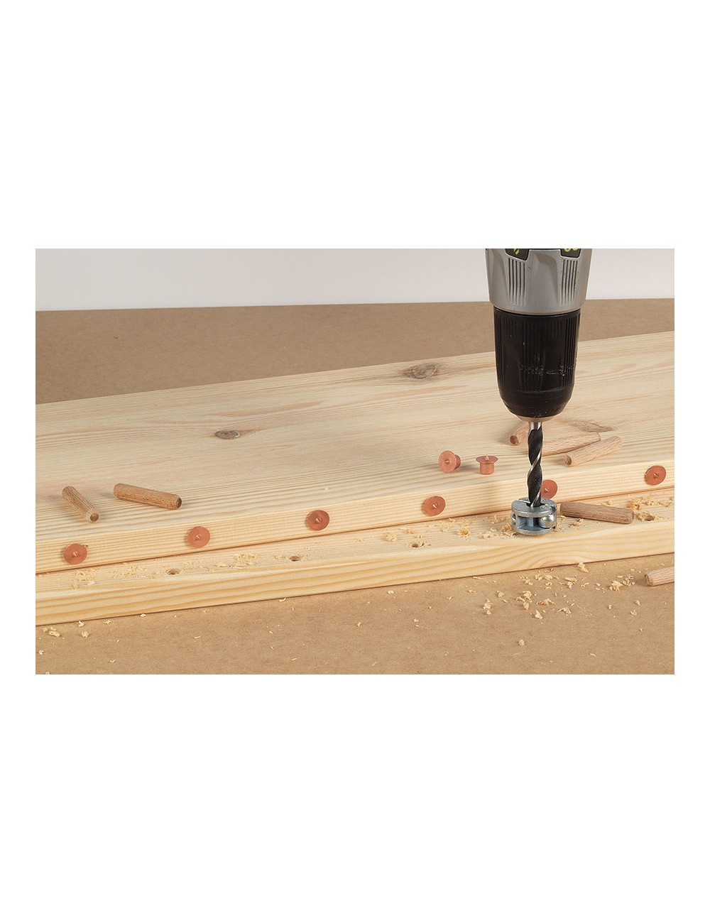 Juego de espigas de 31piezas, ø6mm 2916000 wolfcraft