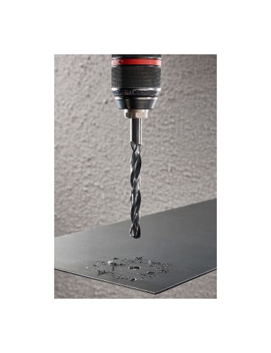 Brocas para metales y piedra, juego de 9 piezas