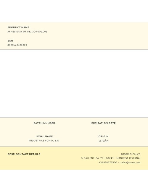 Arnes easy up 031,300,001,001