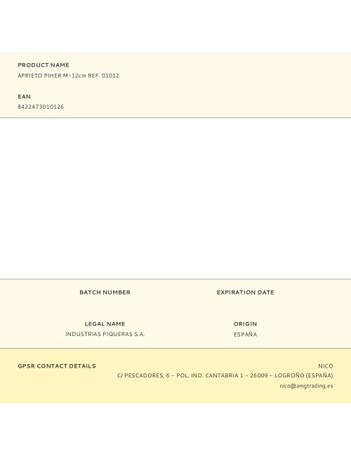 Aprieto piher m-12 cm