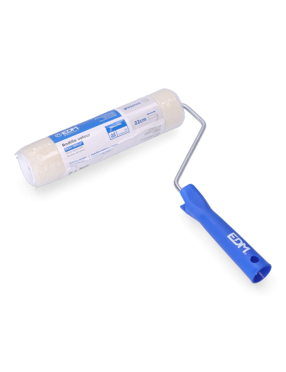 Rodillo velour ø220 x 45 mm