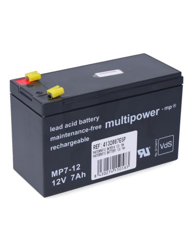 Bateria 12v 7ah pastormatic