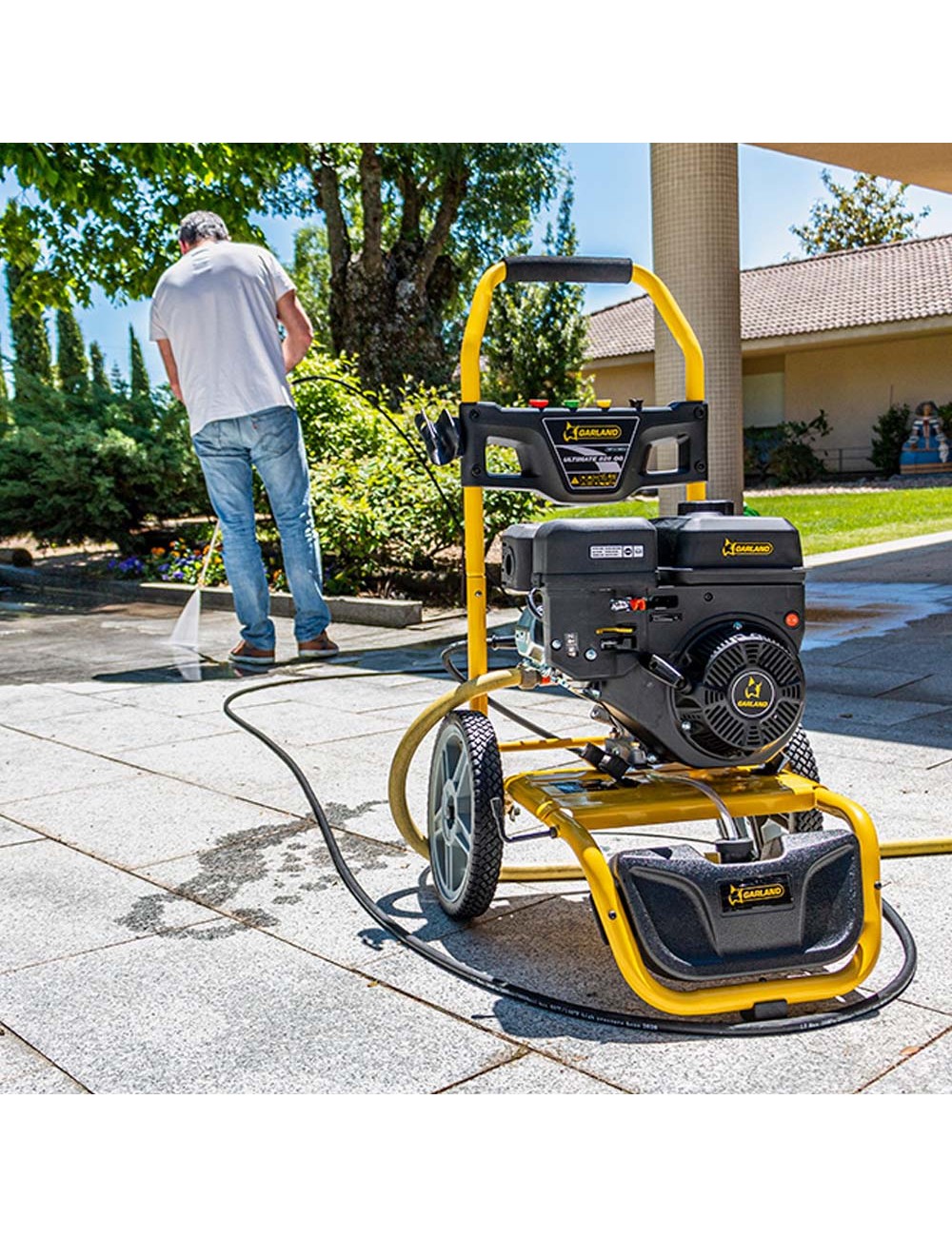 Limpiadora de agua a presión de gasolina ultimate 820qg. 45-0057 garlandpresión de gasolina ultimate 820qg. 45-0057 garland