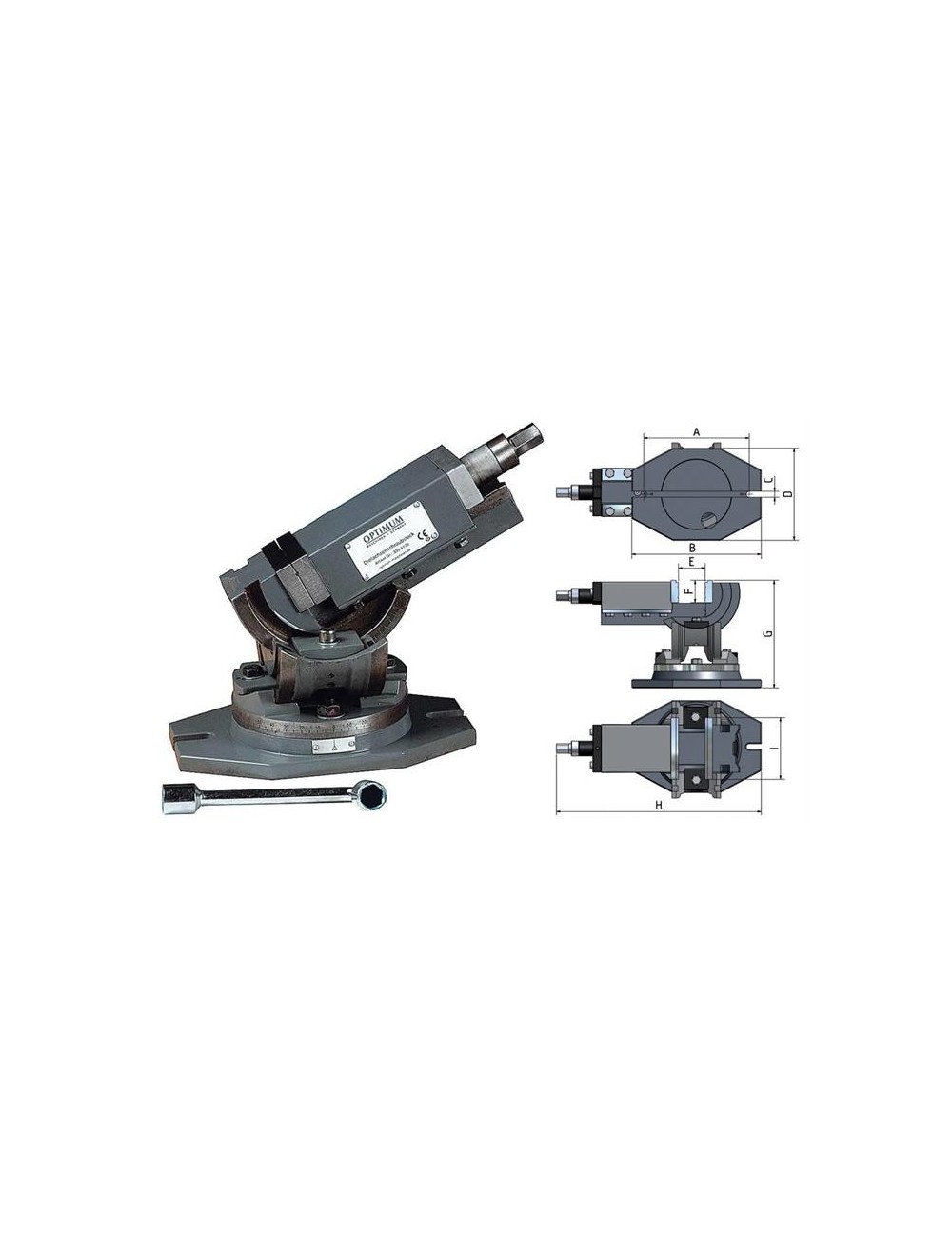 Mordaza Triaxial  MV3-125