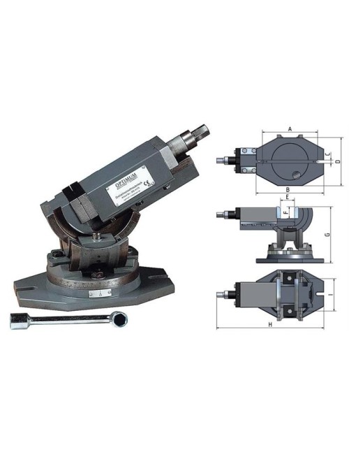Mordaza Triaxial  MV3-125