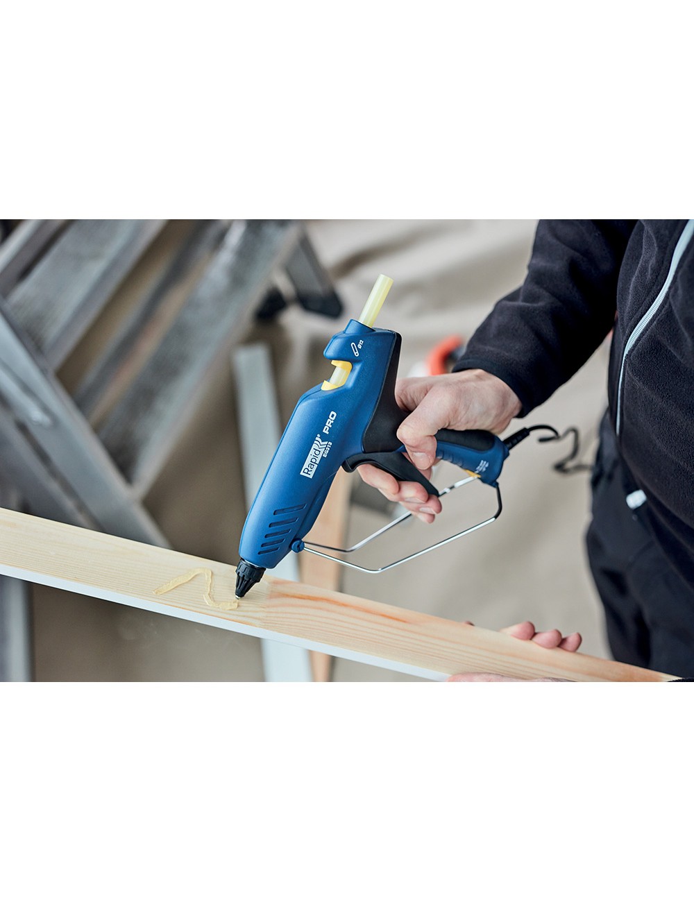 Pistola de cola pro eg313 100 w barra de silicona de ø11 - 12 mm