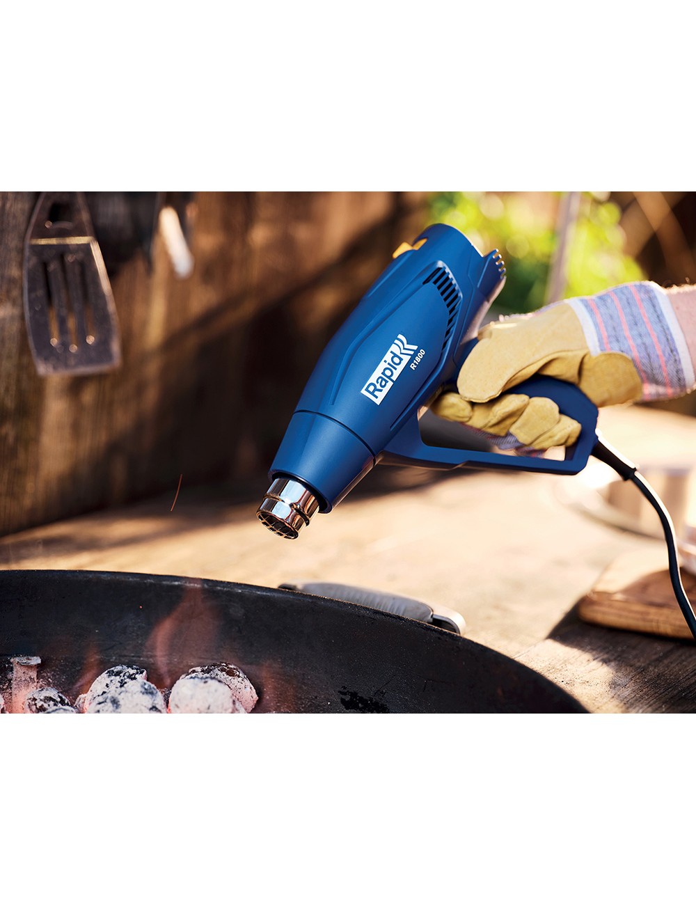 Decapador, pistola de aire caliente 1800w r1800 5001341 rapid
