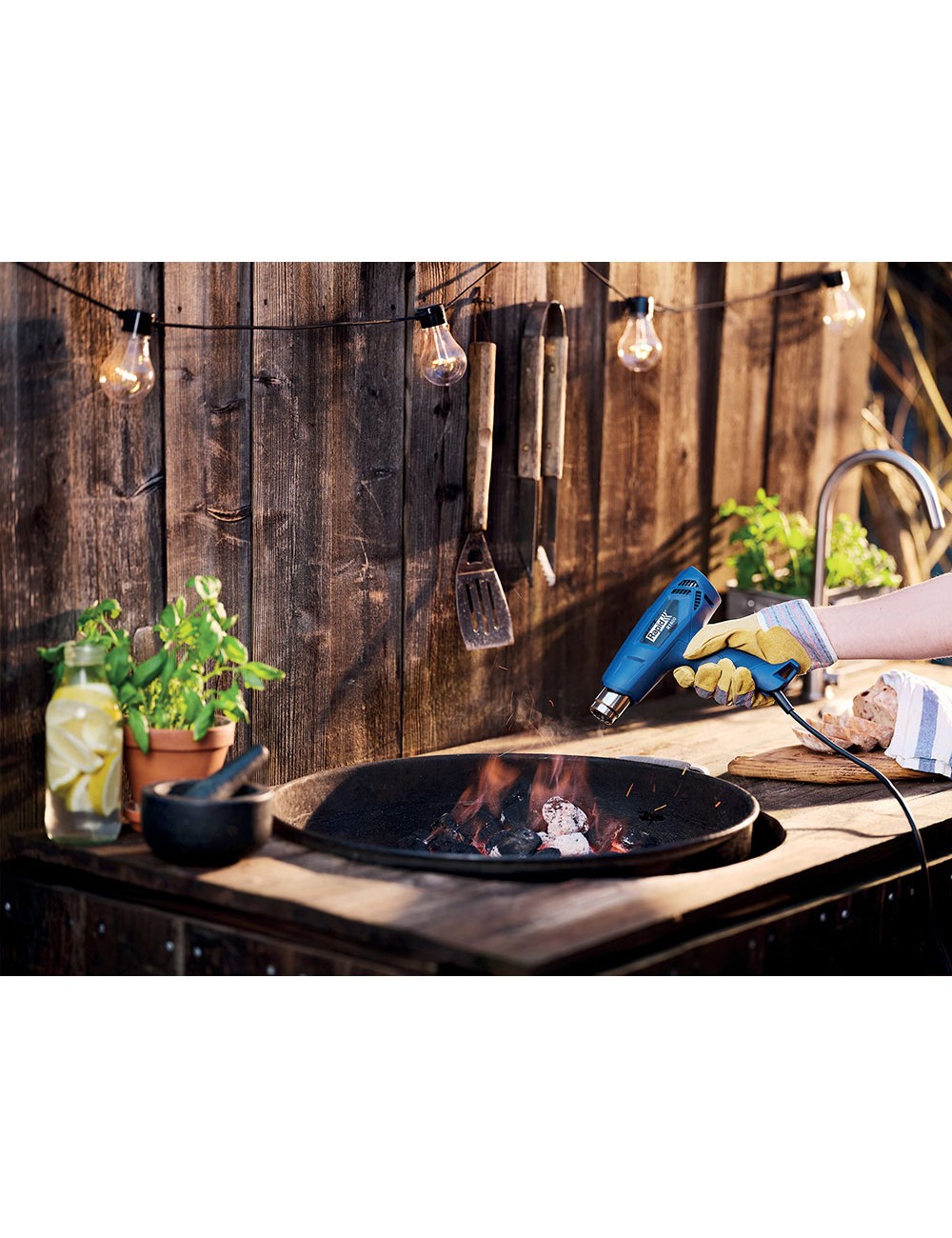 Decapador, pistola de aire caliente 1600w 1600w r1600 24359800 rapid