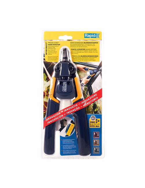 Remachadora manual rp100 profesional multi