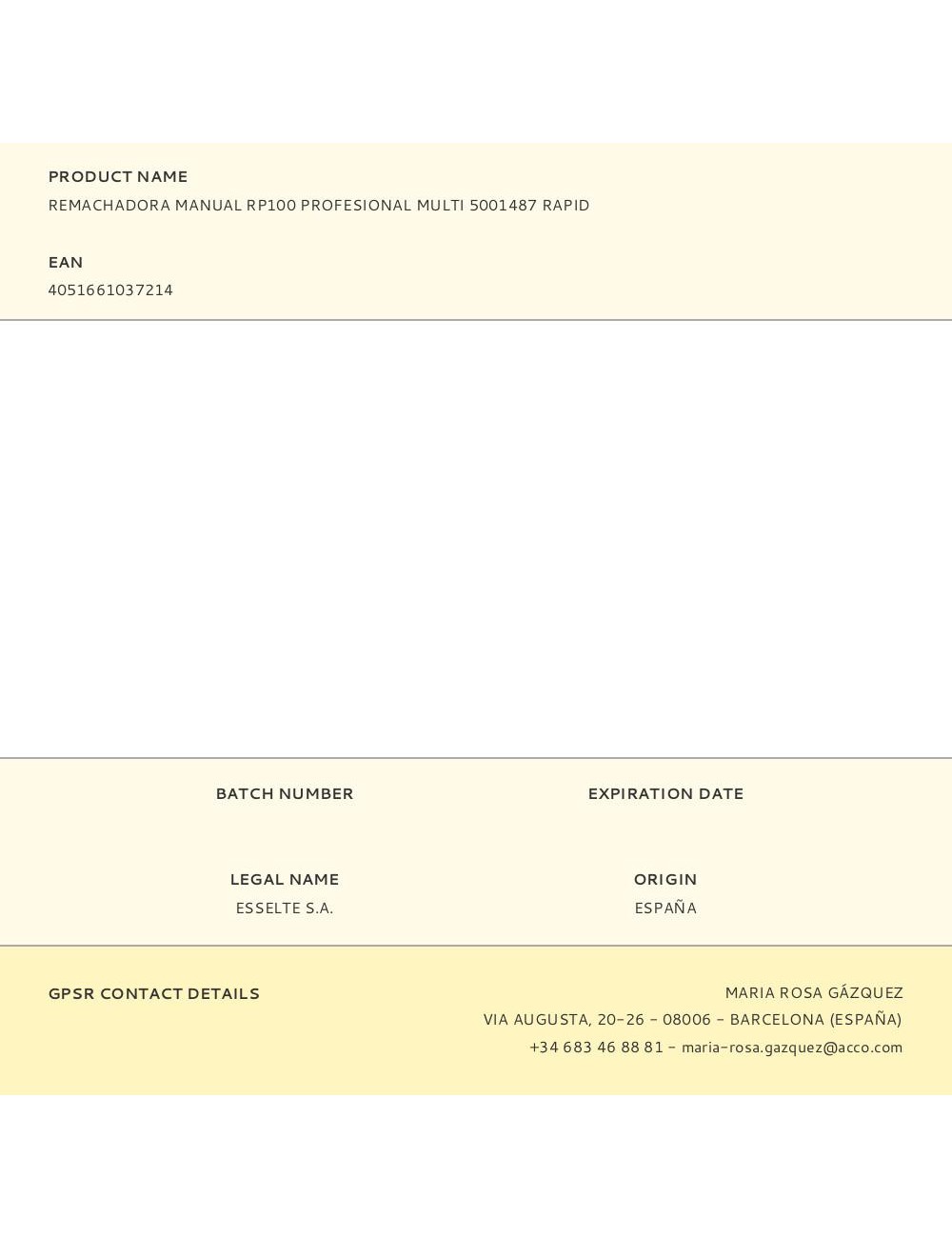 Remachadora manual rp100 profesional multi