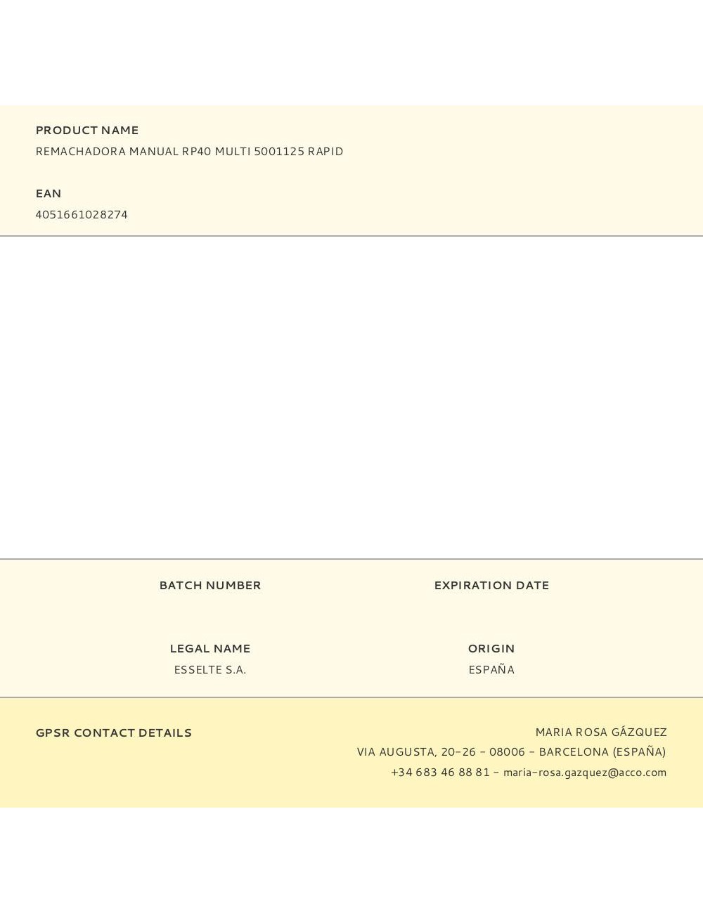 Remachadora manual rp40 multi