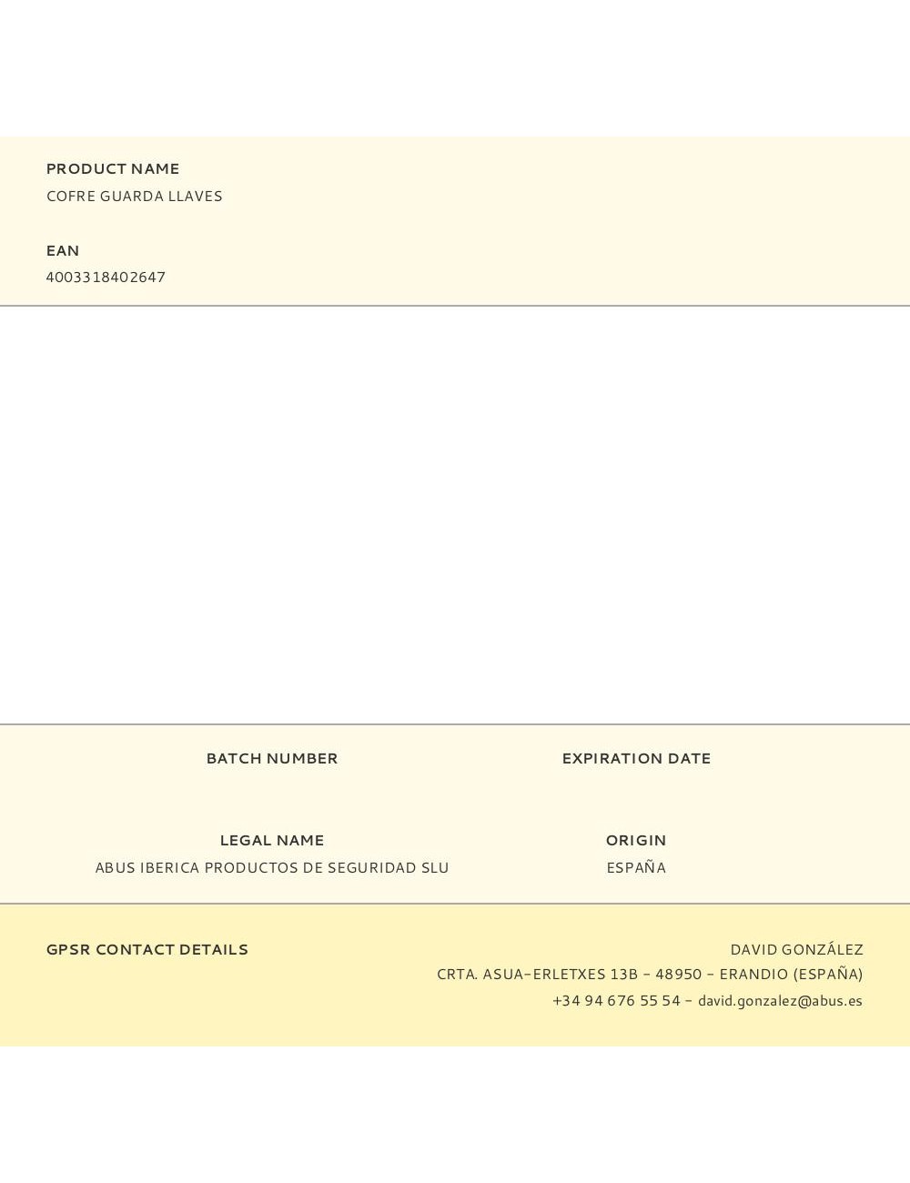 Guardallaves reprogramable