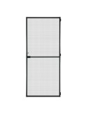 Puerta mosquitera abatible action antracita 100 x 210 cm