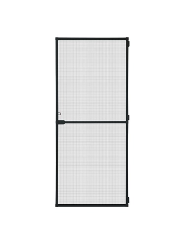 Puerta mosquitera abatible action antracita 100 x 210 cm