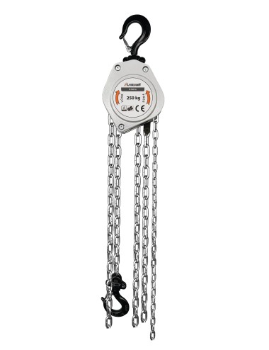 Polipasto de cadena  K 250 AL - Aluminio 250 Kg