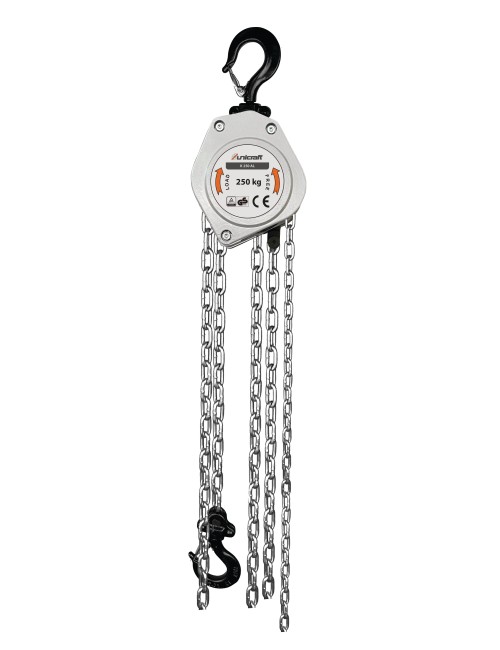 Polipasto de cadena  K 250 AL - Aluminio 250 Kg