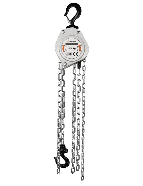 Polipasto de cadena  K 500 AL - Aluminio 500 Kg