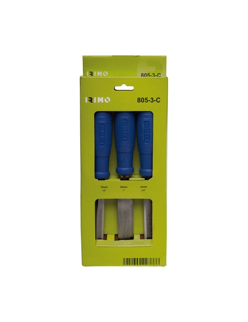 Juego de 3 formones (12,18,25mm) 805-3-c