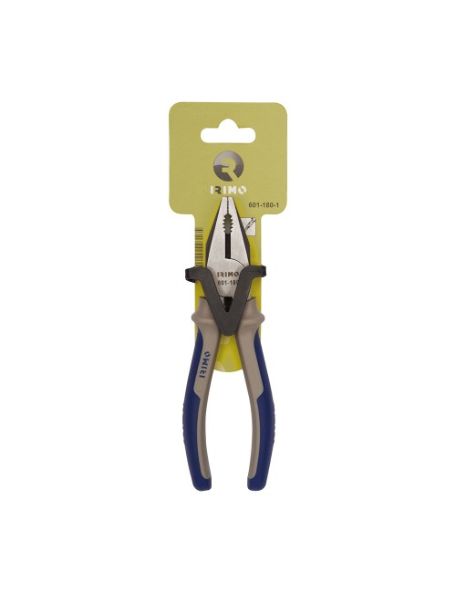 Alicates universales con mango bimaterial 180 mm