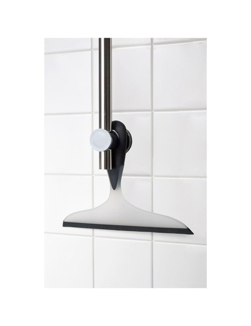Limpiacristales para el baño/ducha loano 23 cm, negro/blanco