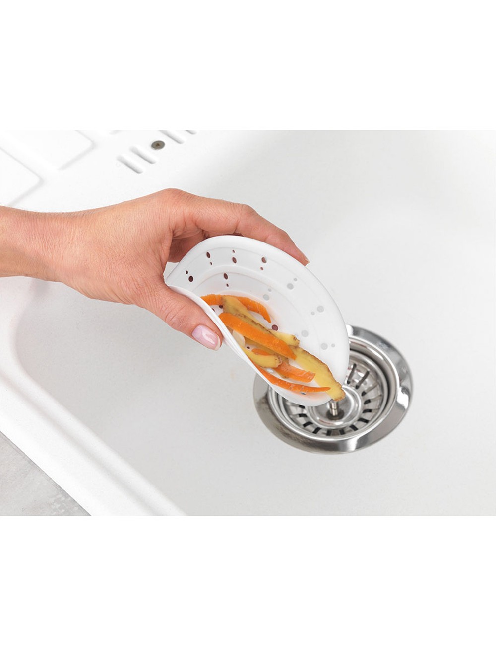 Filtro de desagüe de silicona sava, blanco 8183100 wenko