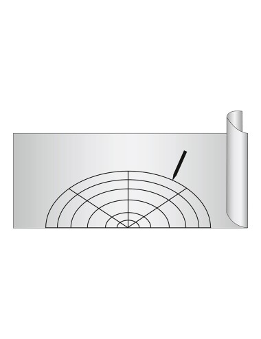 Lámina antideslizante extra gruesa gris 50 x 150 cm