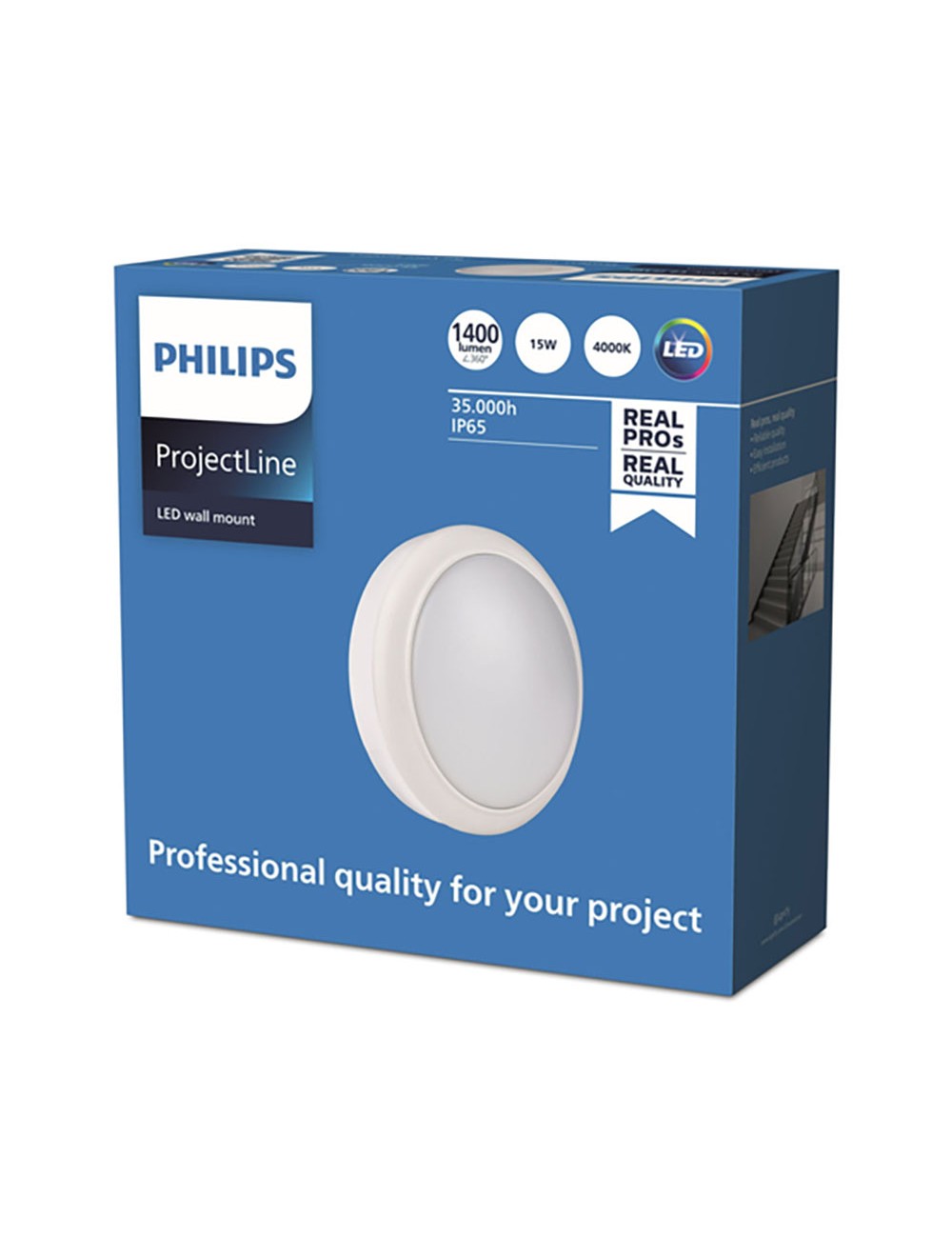 Aplique de pared mount redondo15w 1400 lm 4000k