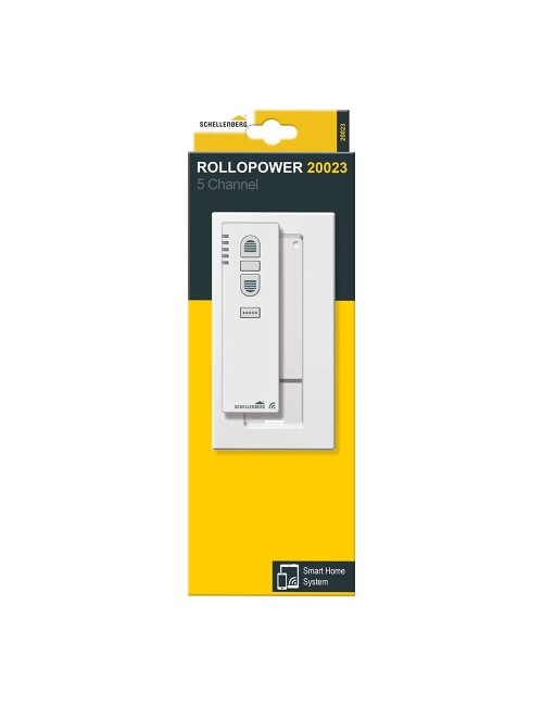 Mando a distancia para persianas 5 canales blanco 20023