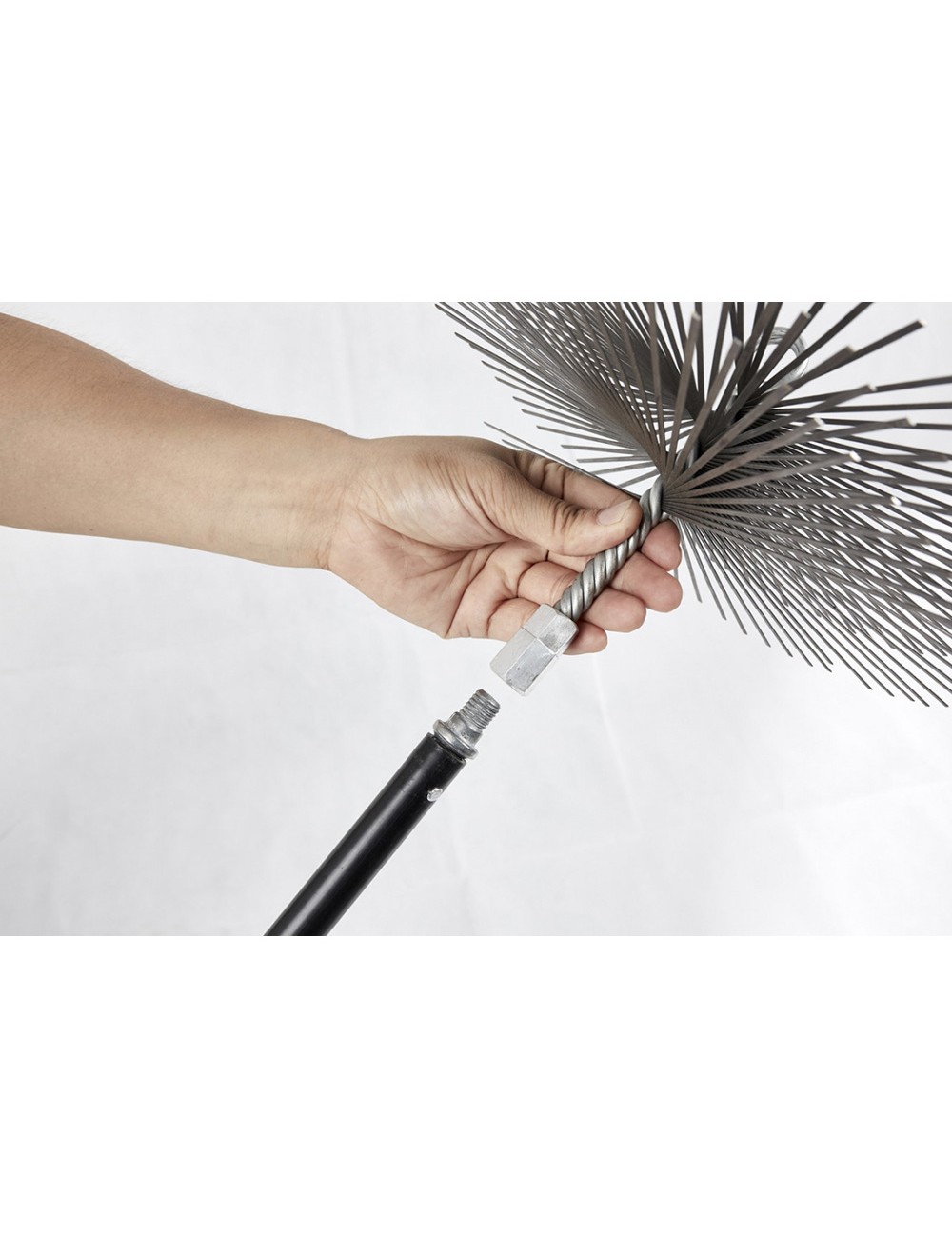 Deshollinador erizo de acero ø 250 mm