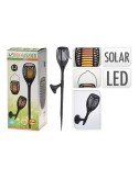 Antorcha solar led multiposición efecto fuego