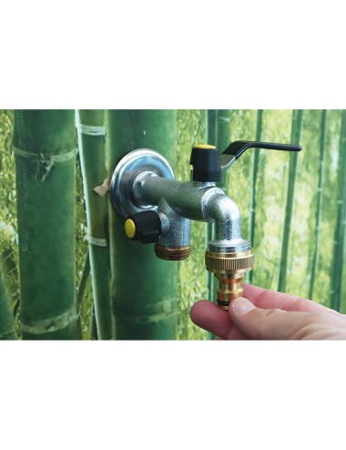 Conector roscado hembra 1" laton aqua control