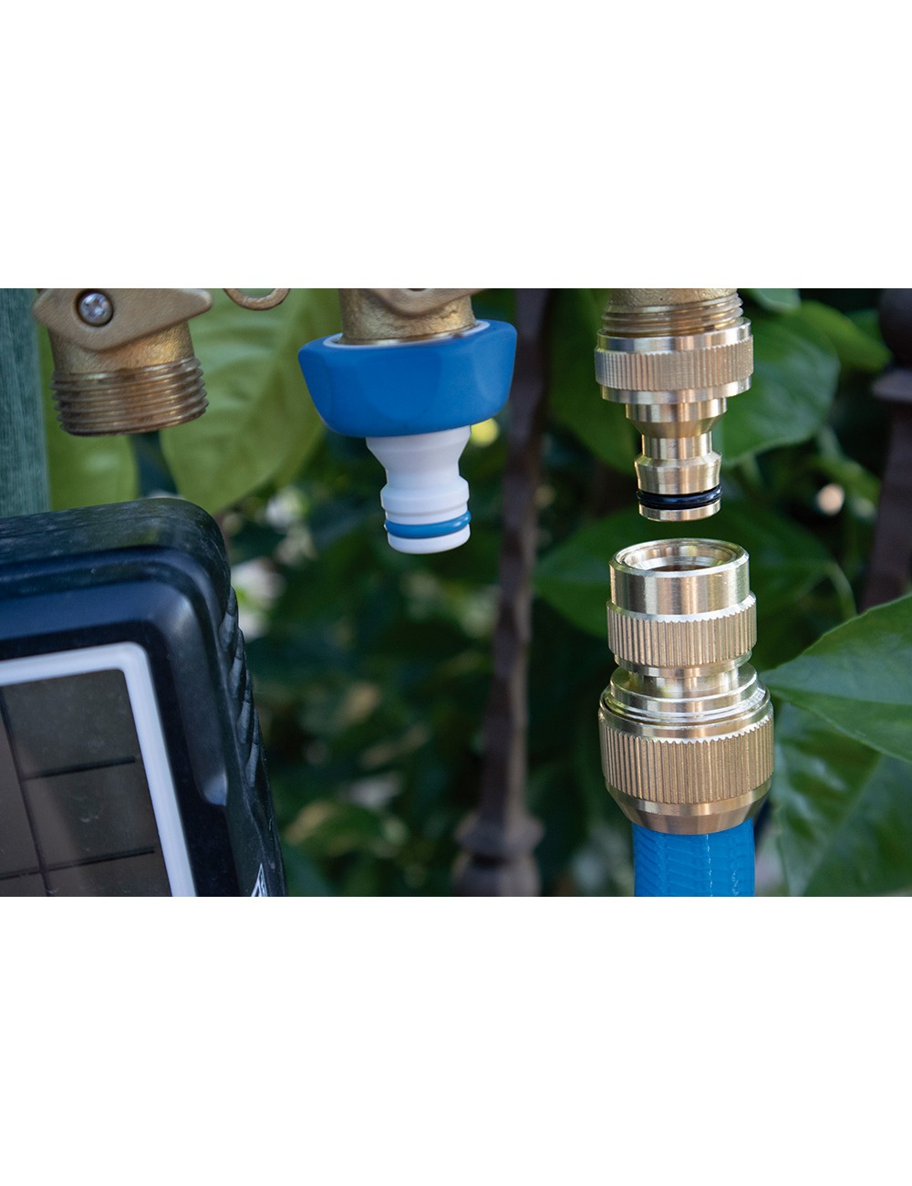 Conector rápido stop latón 5/8"