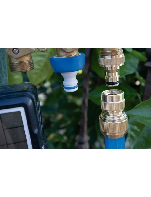 Conector rápido stop latón 5/8"