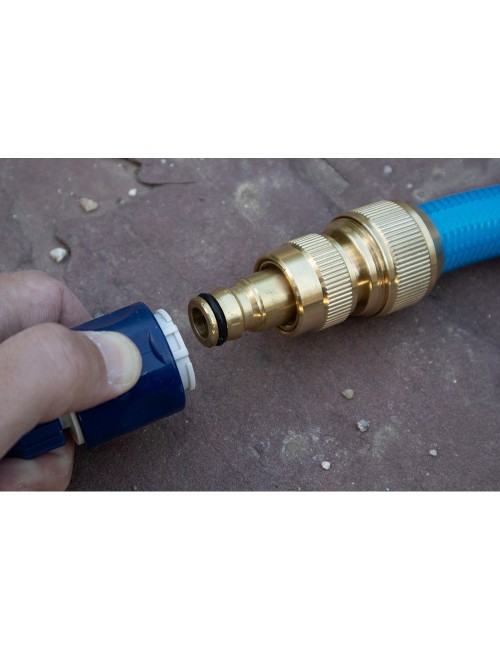 Conector rápido prolongacion laton