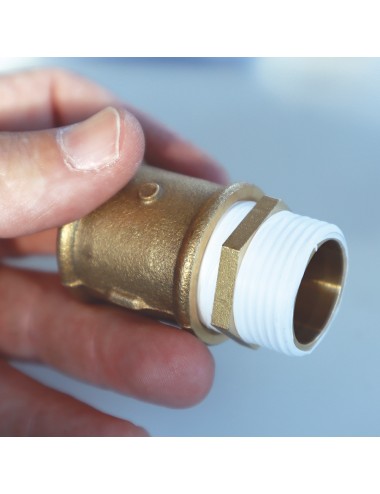 Machón de 3/4" latón aqua control